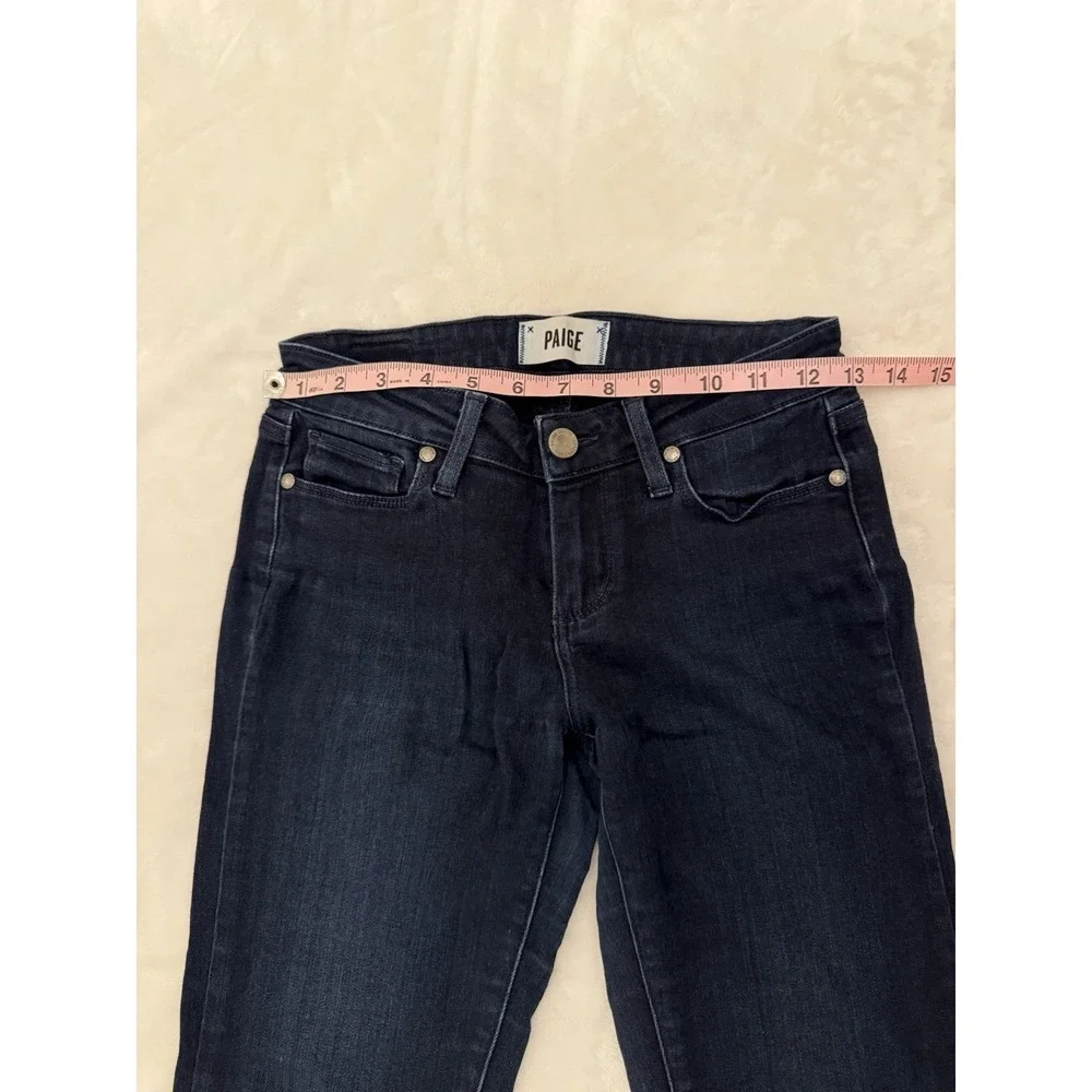 Paige Verdugo Ultra Skinny Women's Jeans Size 25 Dark Wash Stretch‎ Midrise